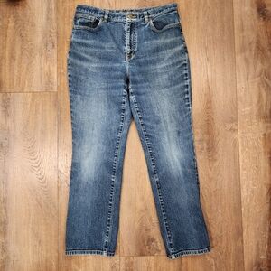 Vintage Lauren Jeans Co. Ralph Lauren Medium Wash Denim Straight Women's size 8